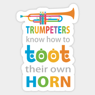 Trumpet T-Shirt Sticker